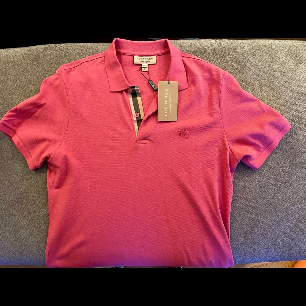 Burberry polo pink authentic